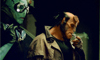 Perlman and Doug Jones as Abe Sapien
